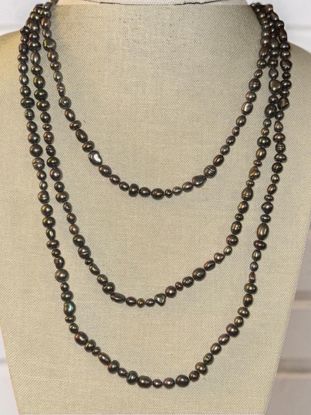 Honora Long Peacock Pearl Necklace - Picture 2 of 7